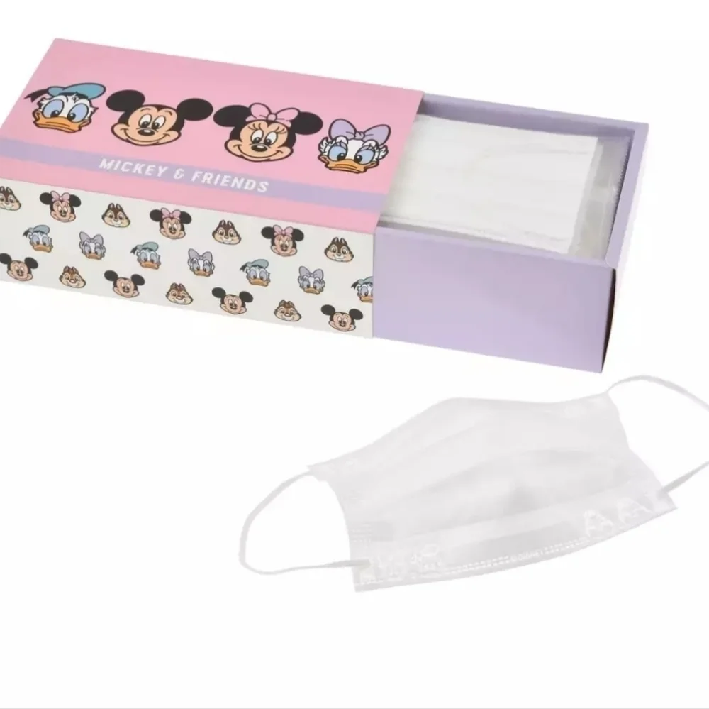 Disney Embossed Mickey & Friends 30 pieces Disposable Face Masks